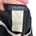 Max Mara ‘S Cotton Kurta Tunic Dress Black Cream Size US 10 Photo 6