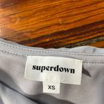 superdown Revolve  Jenna One Shoulder  Gray Mini Dress Sz XS Photo 5