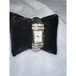 Studio Time‎ Quartz Bangle Watch Silver Tone Rhinestone Women's Jewelry Photo 2