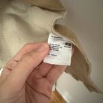 Uniqlo Poncho Reversible Tan/Camel and Cream Photo 2