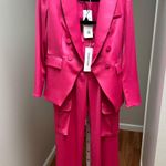 Veronica Beard NEW Miller Dickey Jacket + Saul Pant Pink Set size 2 Photo 2