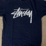Stüssy  Hoodie Navy Blue Photo 0