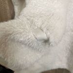 Maeve Anthropologie  Cinched Soft Faux Fur Winter Coat Ivory Size 1X Photo 10