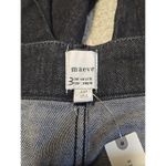 Maeve Anthropologie The Colette Full-Length High-Rise Wide-Leg Jeans Sz 33T Noir Photo 9