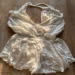 LF  Store Angel Biba White Off Shoulder Crochet Romper Playsuit AUS 6 US XS  Photo 4