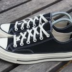 Converse  Black/White Low Top Unisex Sneaker (Sz 7M - 9W) Photo 4