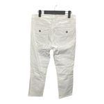 Kut From The Kloth Bardot Jeans 4 Skinny Boyfriend Cropped Mid Rise Whitewash Photo 3