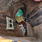 Frye Harness 8R Brown Leather Boots Leather Womens 7.5 Neutral Moto Heel Casual Photo 4