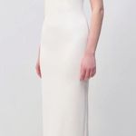 NWT SIMKHAI Caspian Bustier Dress in White Size 6 Photo 2