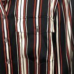 Veronica Beard  Cove Silk Striped Buttondown Shirt Photo 2
