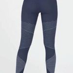Spanx  Seamless Moto Legging in Indigo Sky High Rise Compression Pant Size L NWT Photo 2