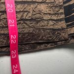 Chico's  Design Brown Textured Lightweight Jacket‎ Shirt Sz. 2 Large 12 Satin Photo 7