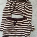 Two piece skirt set Brown Size M Photo 1