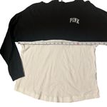 PINK - Victoria's Secret  Black Hoodie with White Logo‎ small Photo 3