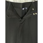 Lands' End  Black High Rise‎ Pintuck Pencil Ankle Pants Women's Size 18W Photo 3