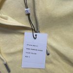 Generation Love Primrose Hoodie Small Butter Yellow Velvet NWT Women's Pullover Photo 6