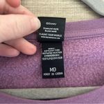 Her Universe Disney Alice In Wonderland I’m Late Purple Floral Crewneck Sweater Photo 8