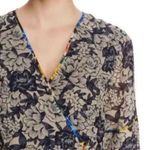 Johnny Was Jade  Floral Print Wrap Midi Dress Photo 1