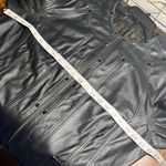 Chico's Chico’s Leather Reversible Leather Metallic Gold Black and Brown Women's Jacket Photo 10