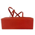 Loewe Red Textured Leather Shoulder Tote Bag Vintage Spain Authentic Luxury Photo 15