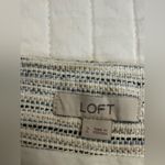 Loft  gray and white tweed mini skirt NWOT Photo 2