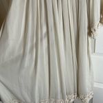 Free People  Ivory Etheral Embellished Chiffon Mini Dress-small Photo 6