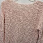 Sonoma Womens  Pink Cable Knit Sweater Sz XS Cozy Cottage Preppy Photo 4