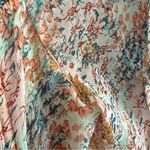 Anthropologie  Love the Label Boho Waterlily Floral Ruffle Midi Dress Photo 6