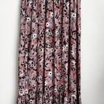Maaji  women floral print button Pull on Elastic waist Maxi skirt S Photo 2
