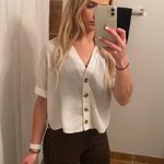 New Look Light Weight Short Sleeve Button Up Blouse Photo 0