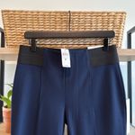 NWT Ann Taylor The High Waist Legging Navy Career Dress Pant Trouser, M Blue Size M Photo 1