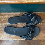 Joie  Black Knotted Slide Sandals 9.5 Photo 5