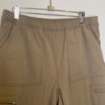 Eddie Bauer Flexion Lined 2.0 Pull On Pants Tan Elastic Fleece Lined NWT Sz 8P Photo 1