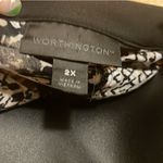 Women’s snake print shirt Black Size 2X Photo 1