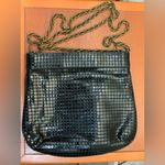 Lauren Merkin  Embossed Glossy Black Patten Leather Chain Strap Bag Photo 3