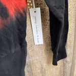 Young Fabulous and Broke Young, Fabulous & Broke Tie Dye Black Orange Red Turtleneck Dress XS NWT Photo 3