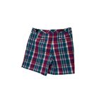 Lands' End  Plaid Shorts Womens Size 10 Mid Rise‎ Casual Colorful Photo 2