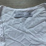Greylin  Anthropologie White Eyelet Blouse XS Photo 1