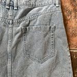 Assembly Light Wash Midi Denim Jean Skirt Sz M Blue Size M Photo 8