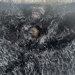 Fuzzy Knit Tank Top Black Photo 3