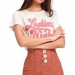 Free People  Every Minute Every Hour Mini Skirt High Waist Size 4 Buttons Photo 0