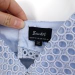 Bardot  Circle Lace Midi Dress Light Blue 8/M Photo 5