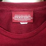 Farm Girl Women’s Crimson “” Tee Photo 5