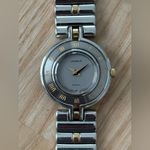 Seiko Lassale Super Rare Ladies Luxury Watch Two-Tone Bracelet Case Gray Dial Photo 1