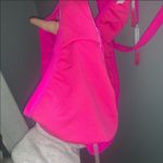 The Bikini Lab NWT pink fringe cutout one piece Photo 4