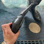 Tony Lama Black Leather Western Cowboy Boots Women’s 9.5 Point Toe Classic Ranch Photo 5