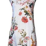 Eyeshadow  junior small halter dress floral print zipper close ties around neck Photo 0