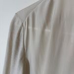 Lafayette 148 Silk Cashmere Open Front‎ Belted Cardigan Sweater Beige Small Tan Photo 7