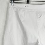 Avenue  Plus Size 26 Shorts White Solid‎ High Rise Pull On 12 Inch Stretch 1129 Photo 8