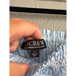 Women's J.Crew Paloma Top in Blue and White Stripe size S Coastal Nautical Boho Photo 2